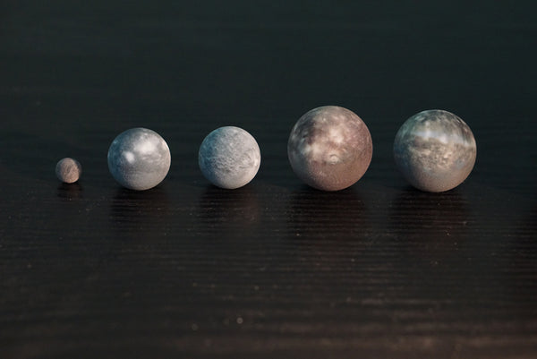 The Moons of Uranus (5 largest) to scale