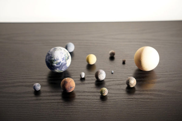 Rocky bodies of the Solar System, Set of 13