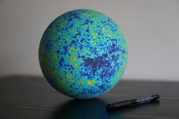 WMAP / Cosmic Background Radiation globe