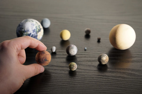 Rocky bodies of the Solar System, Set of 13